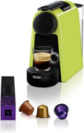 De’Longhi Essenza Mini Kapselmaschine Limegrün mit 19 Bar Druck, kompakt und leistungsstark